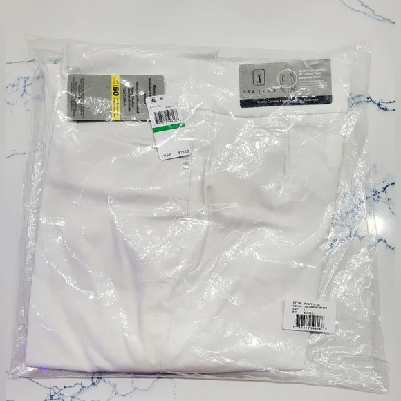 NEW!! PGA TOUR Women's Pull-on Golf Pant with Tummy Control, sz Medium - Picture 3 of 6